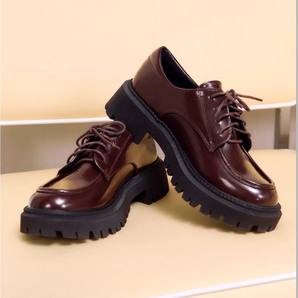 Women’s Platform Polished Loafers